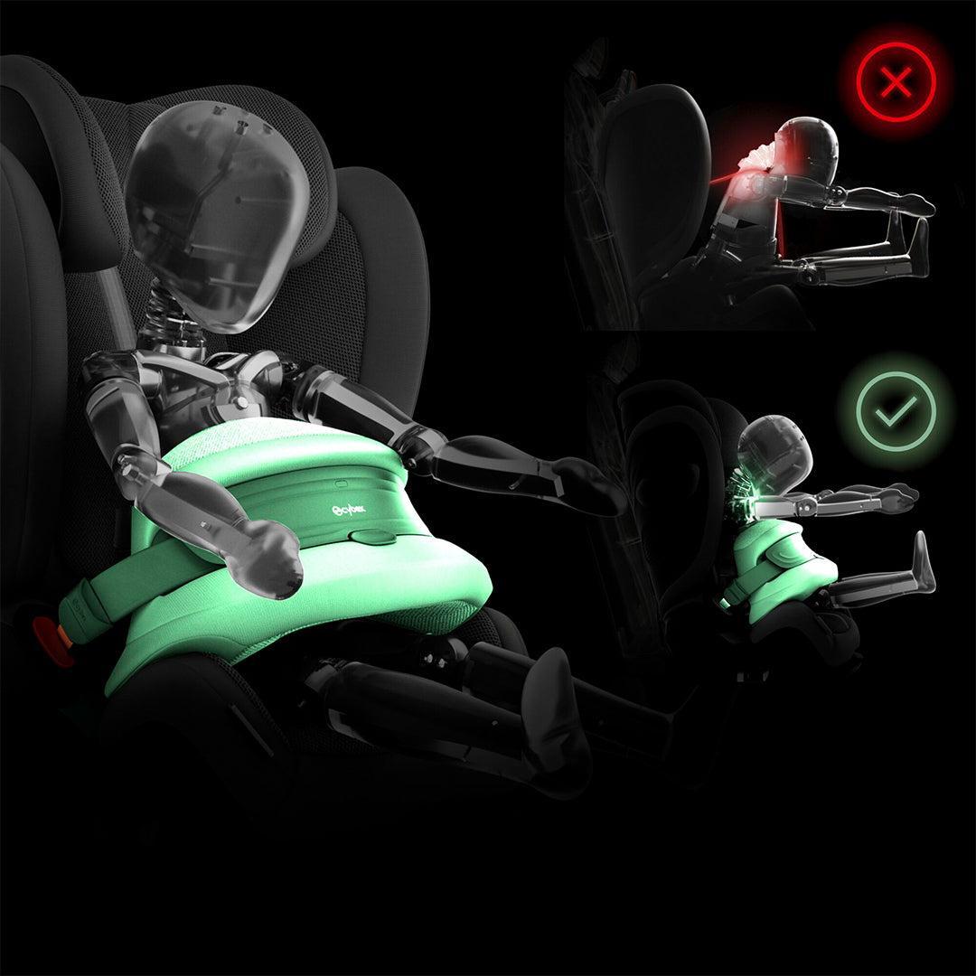 Outlet - CYBEX Pallas G3 Plus i-Size Car Seat - Moon Black