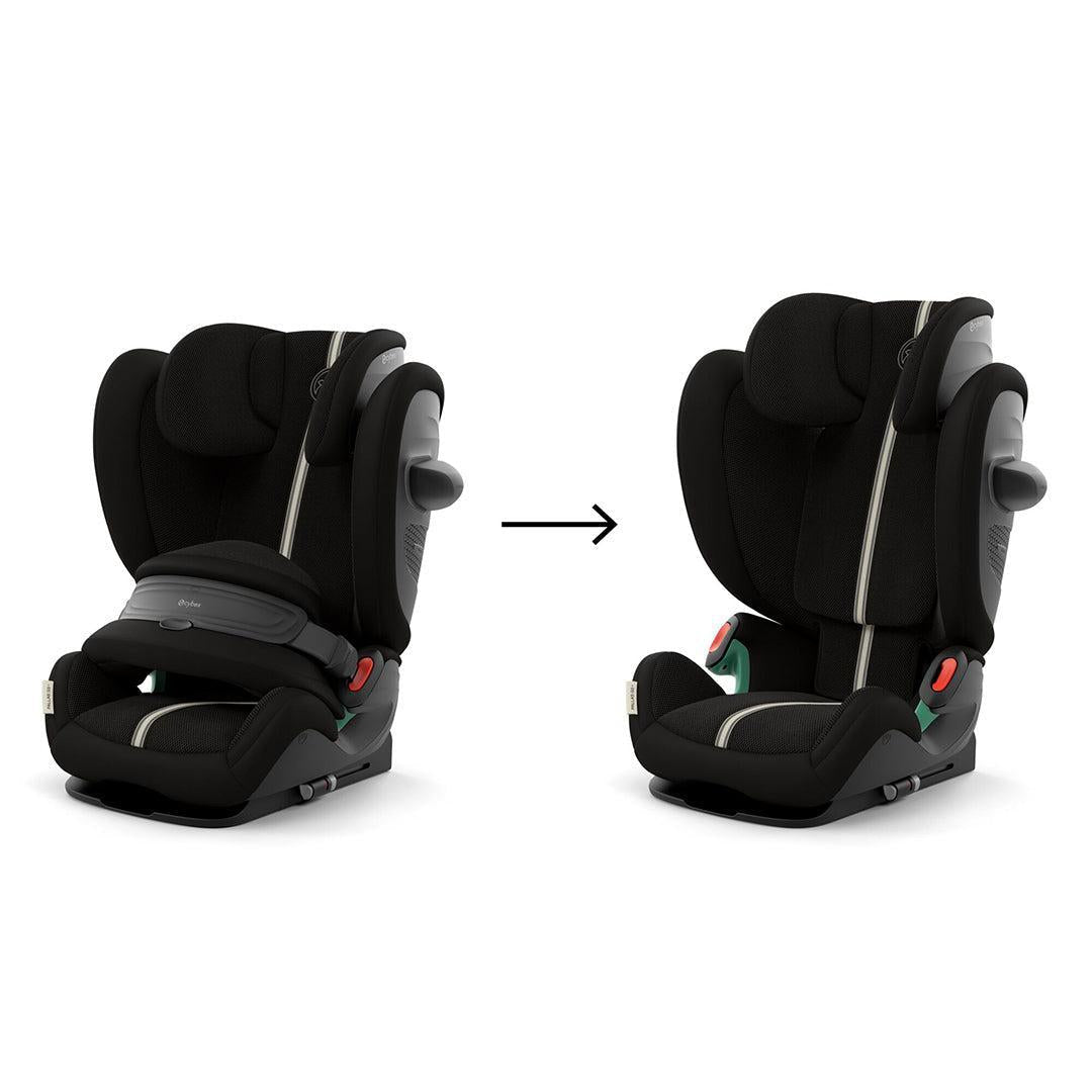 Outlet - CYBEX Pallas G3 Plus i-Size Car Seat - Moon Black