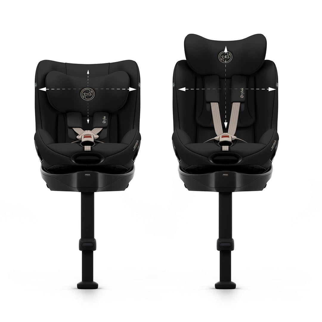 CYBEX Sirona S Comfort Car Seat - Sepia Black