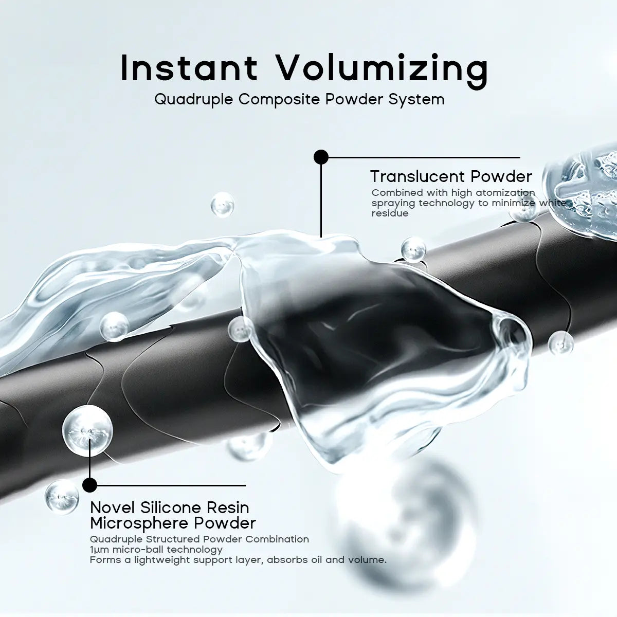 Instant Fresh Volumizing Dry Shampoo for Oily Hair