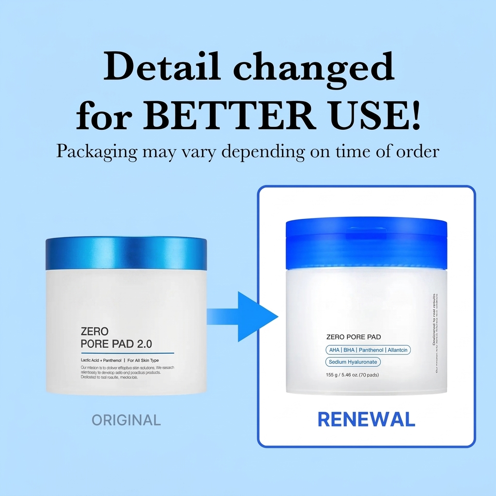 Zero Pore Pads (AHA + BHA) with Salicylic Acid for Pores & Texture