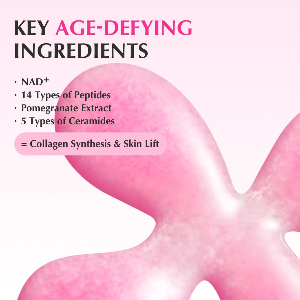NAD+ Longevity Ritual with Peptide Boosting Serum for Firmness & Elasticity