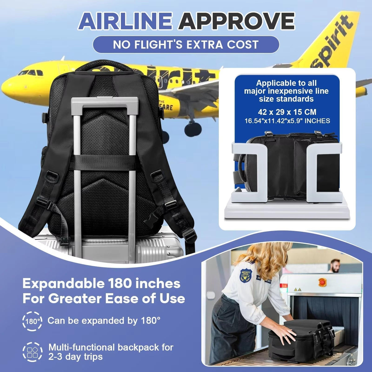 15.6in Travel Backpack