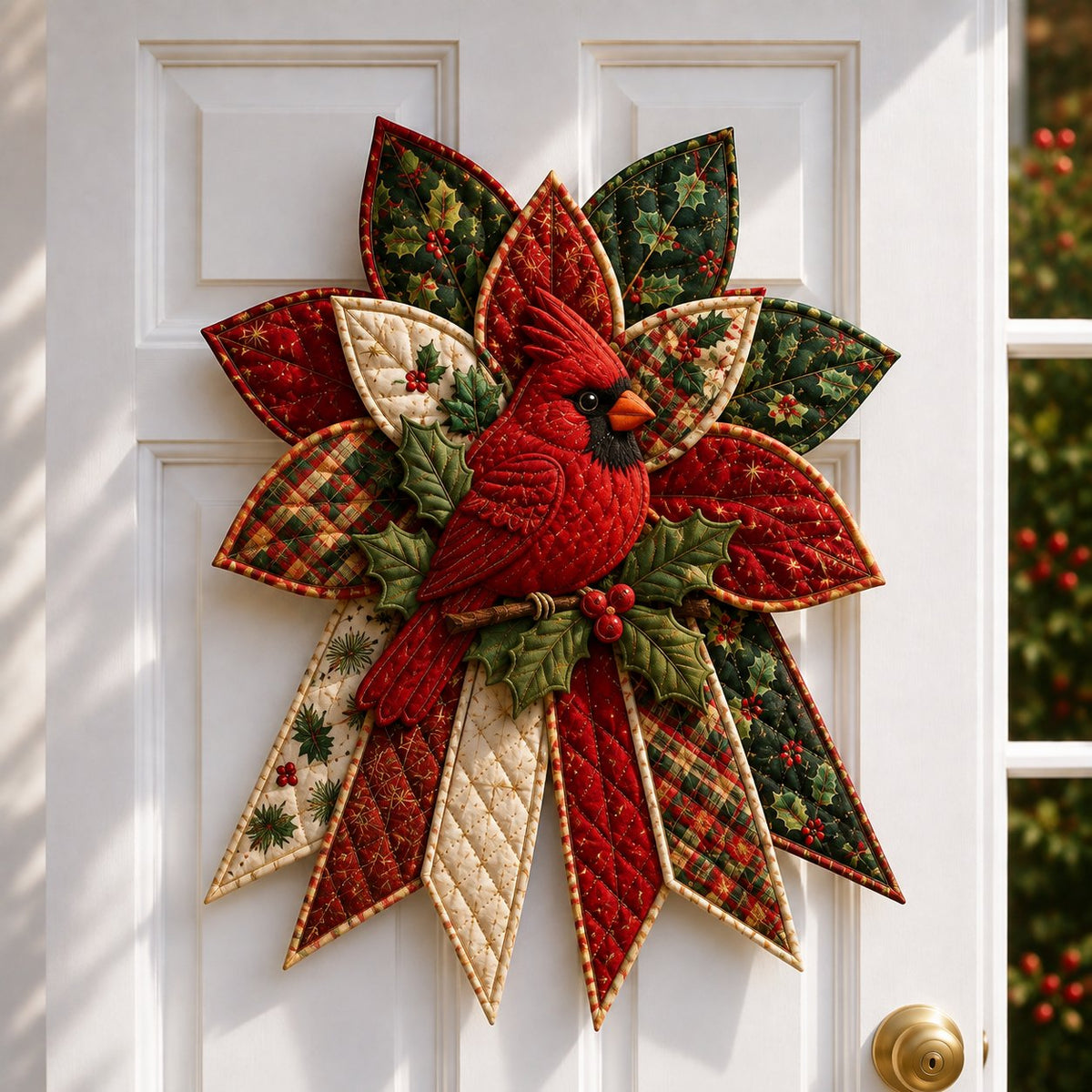 Christmas Quilted Door Hanger Sewing Kit