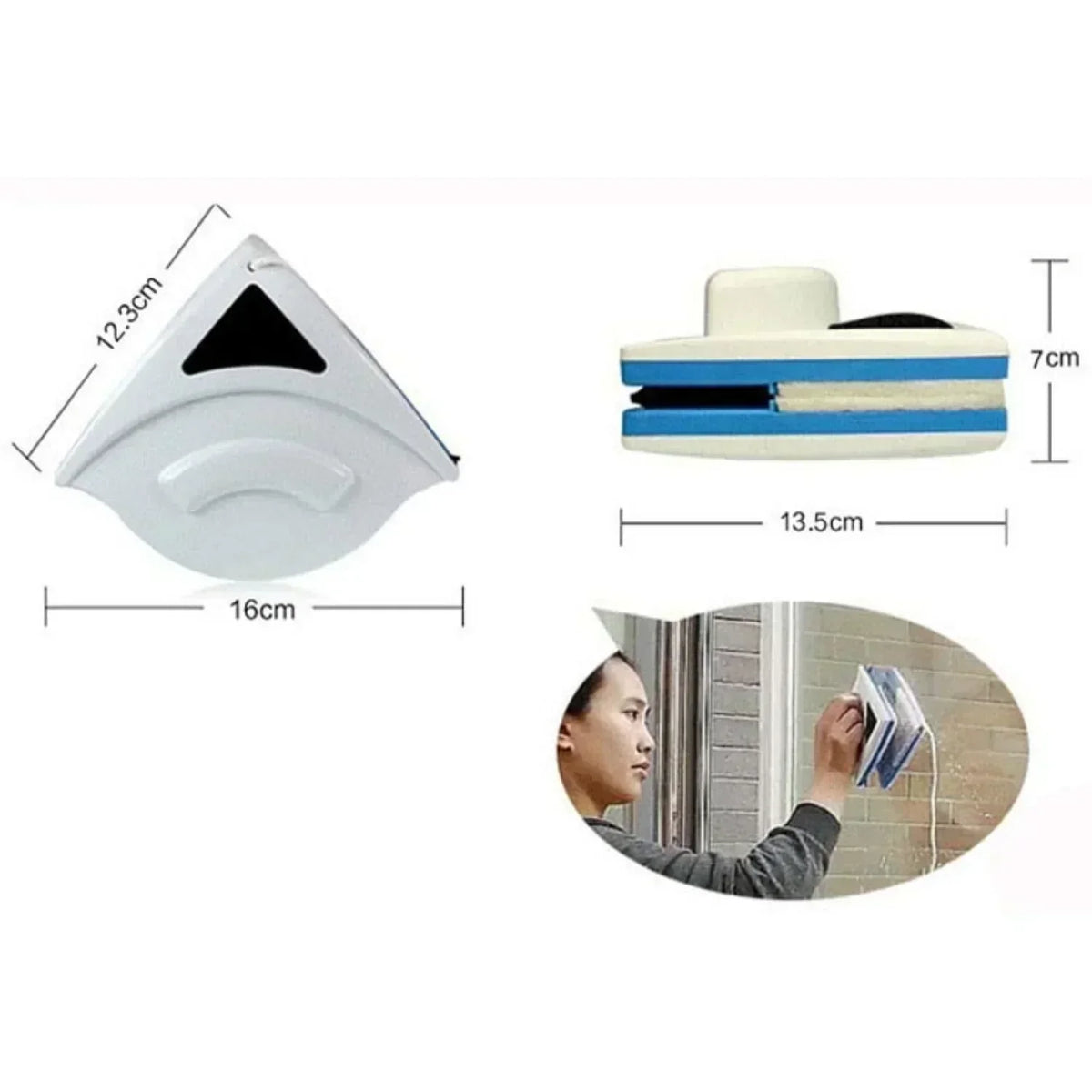 Double-Sided Window Cleaner