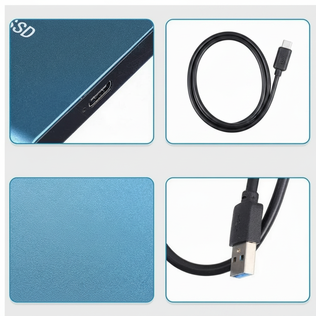 Portable SSD External Hard Drive