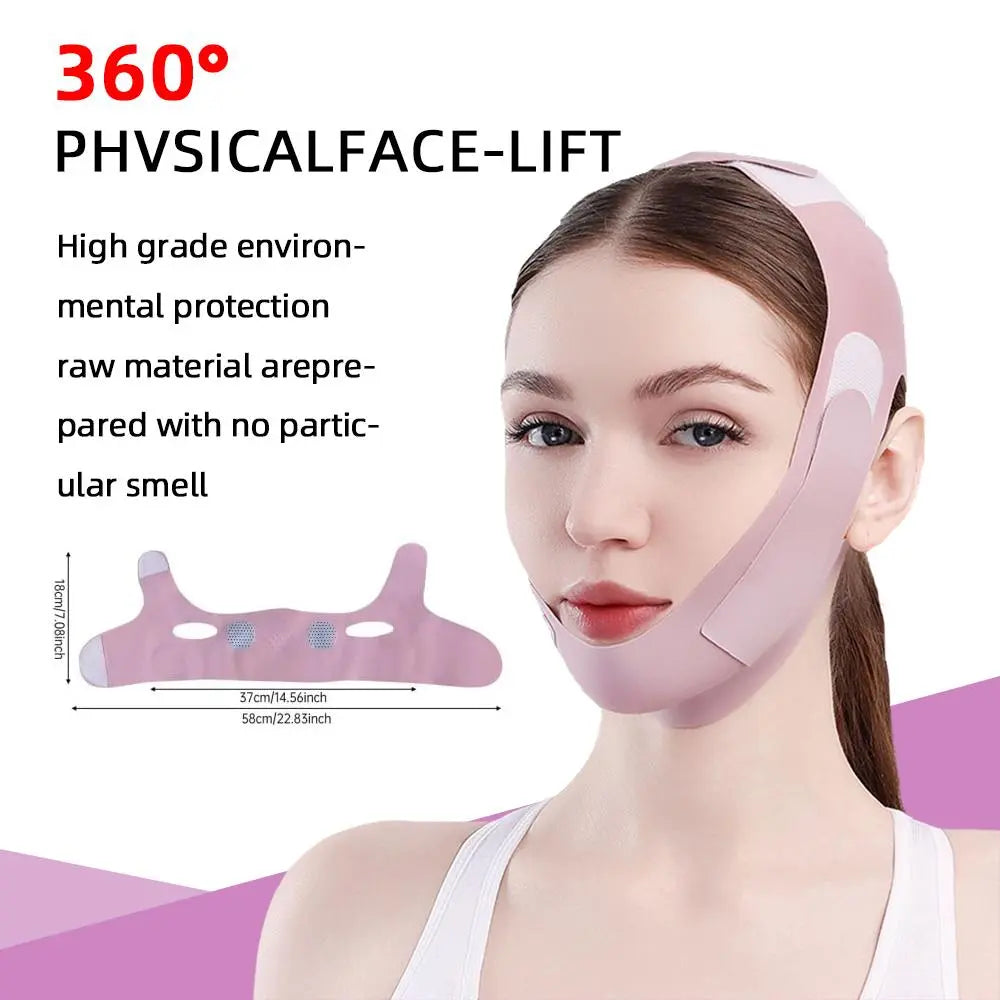 Graphene V-Line Mask, Chin Up Face Lifting Strap for Jawline