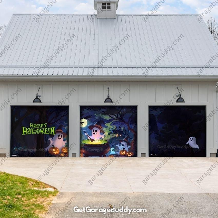 Halloween Garage Door Covers