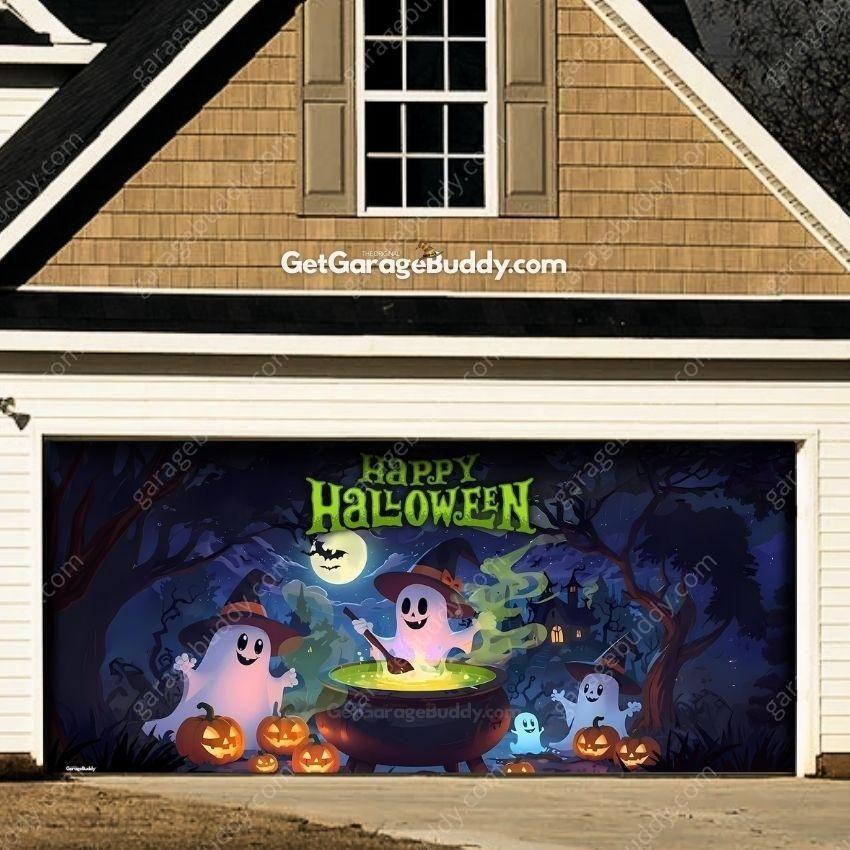 Halloween Garage Door Covers