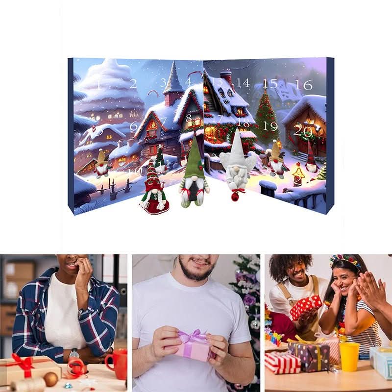 GNOMEDAYS 2025 – Handmade Plush Gnome Advent Calendar for a Magical Christmas Countdown