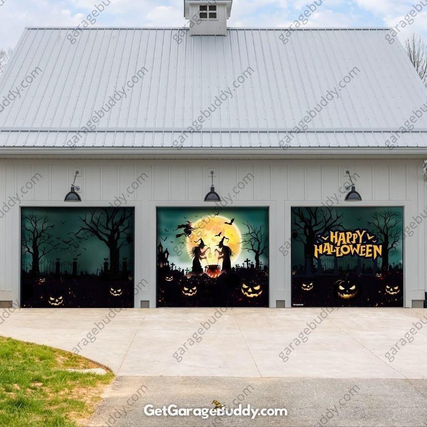 Halloween Garage Door Covers