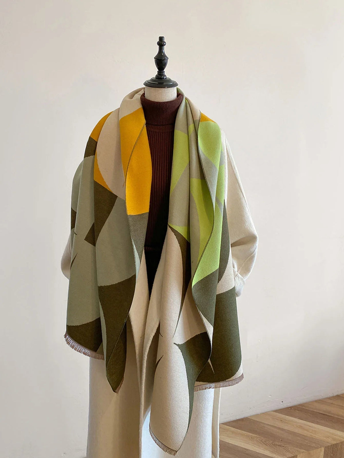 Reversible Cashmere Scarf