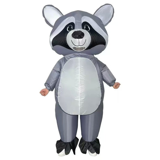 Halloween Inflatable Costume for Funny Full Body Animal Outfit with Clear Viewing Window