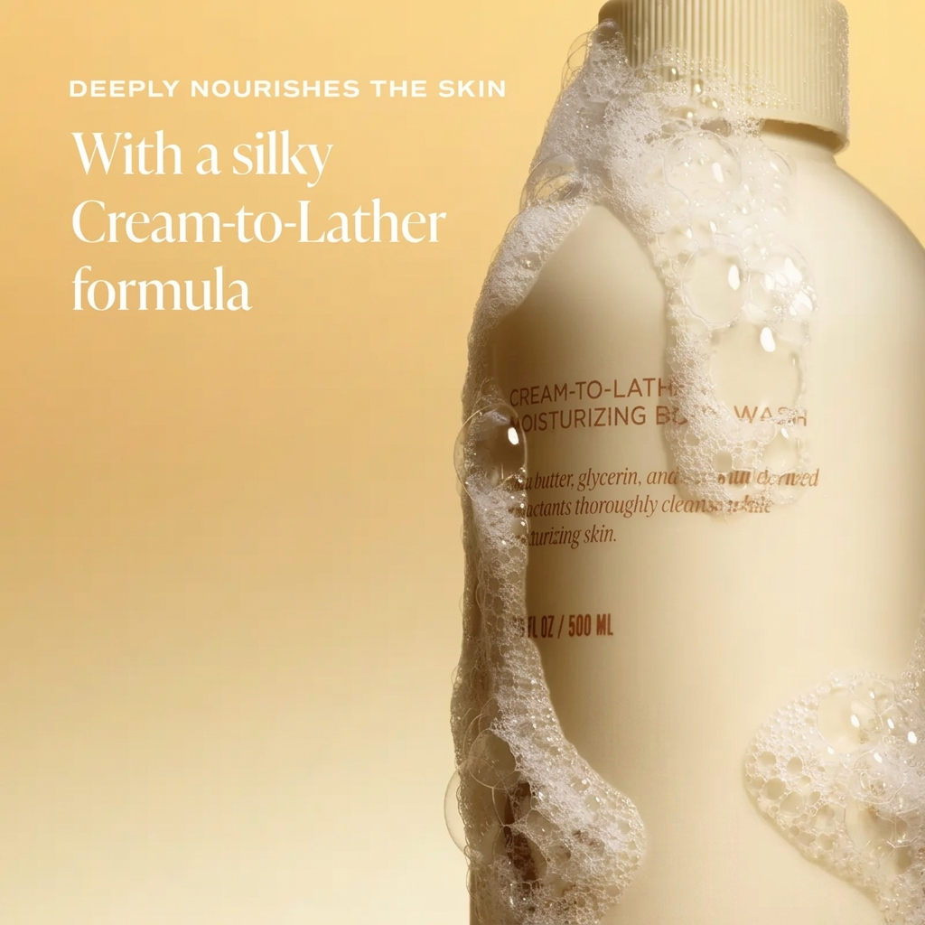 Body Rituals Set with Shea Butter and Ceramides for Dry Skin