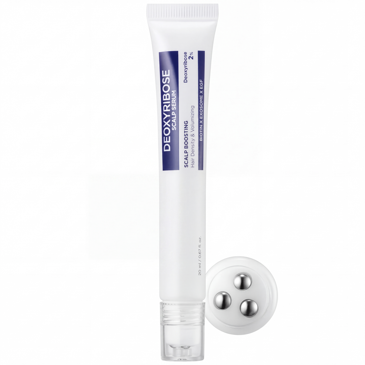Deoxyribose Scalp Serum with Rosemary and Caffeine for Fuller Hair