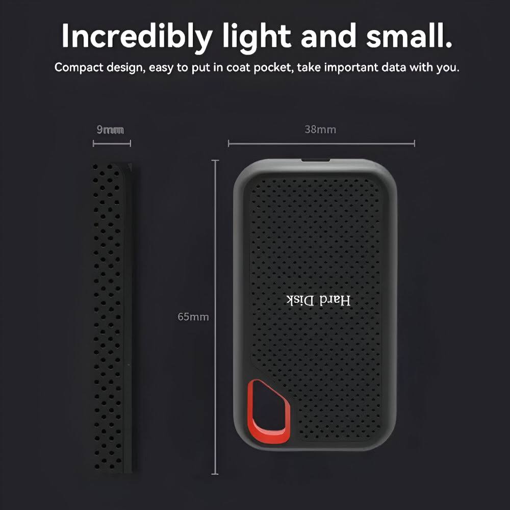 Portable SSD External Hard Drive