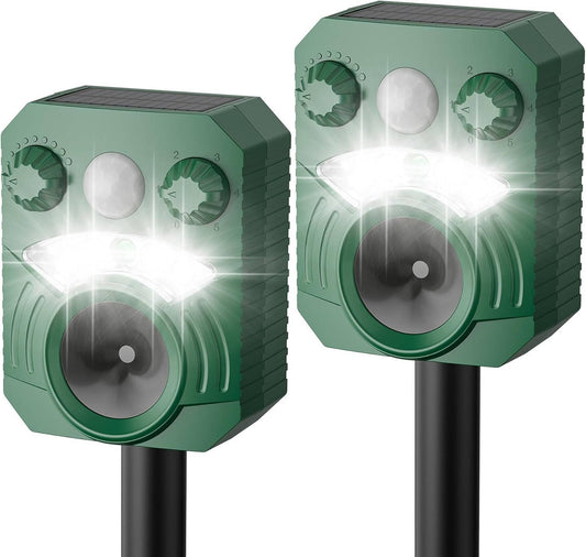 Advanced Ultrasonic Outdoor Cat And Dog Deterrent