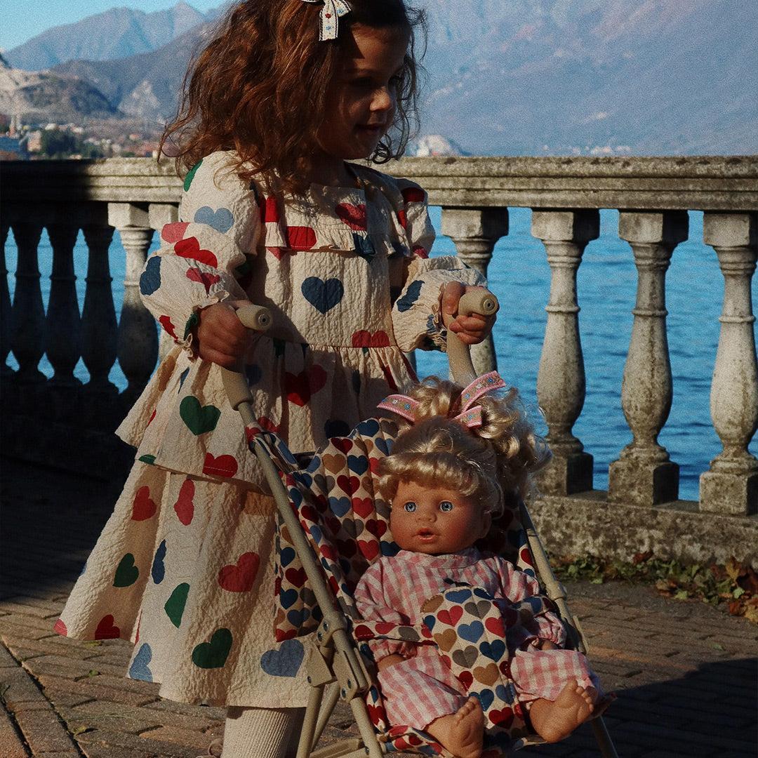 Konges Slojd Doll Stroller - Coeur Bisous