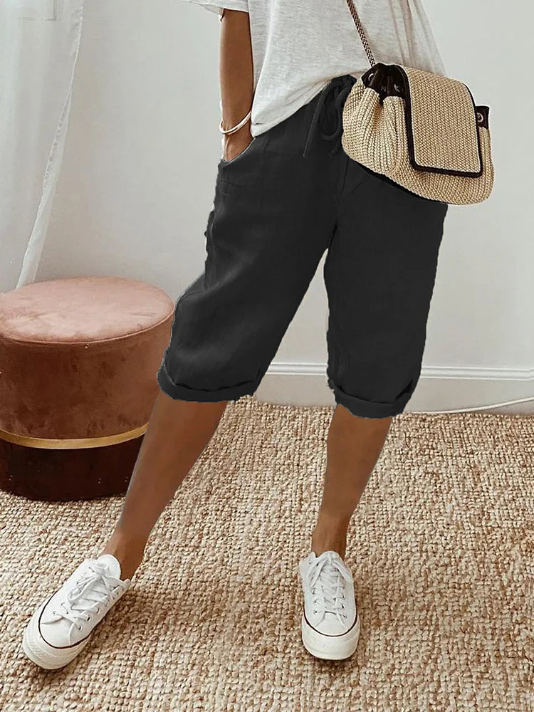 Breathable Linen Shorts