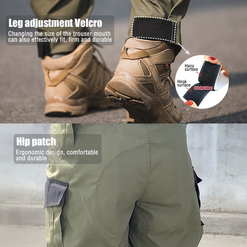 Men's Waterproof Ripstop Cargo Trousers