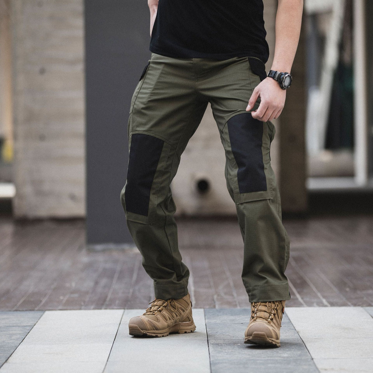 Men's Waterproof Ripstop Cargo Trousers