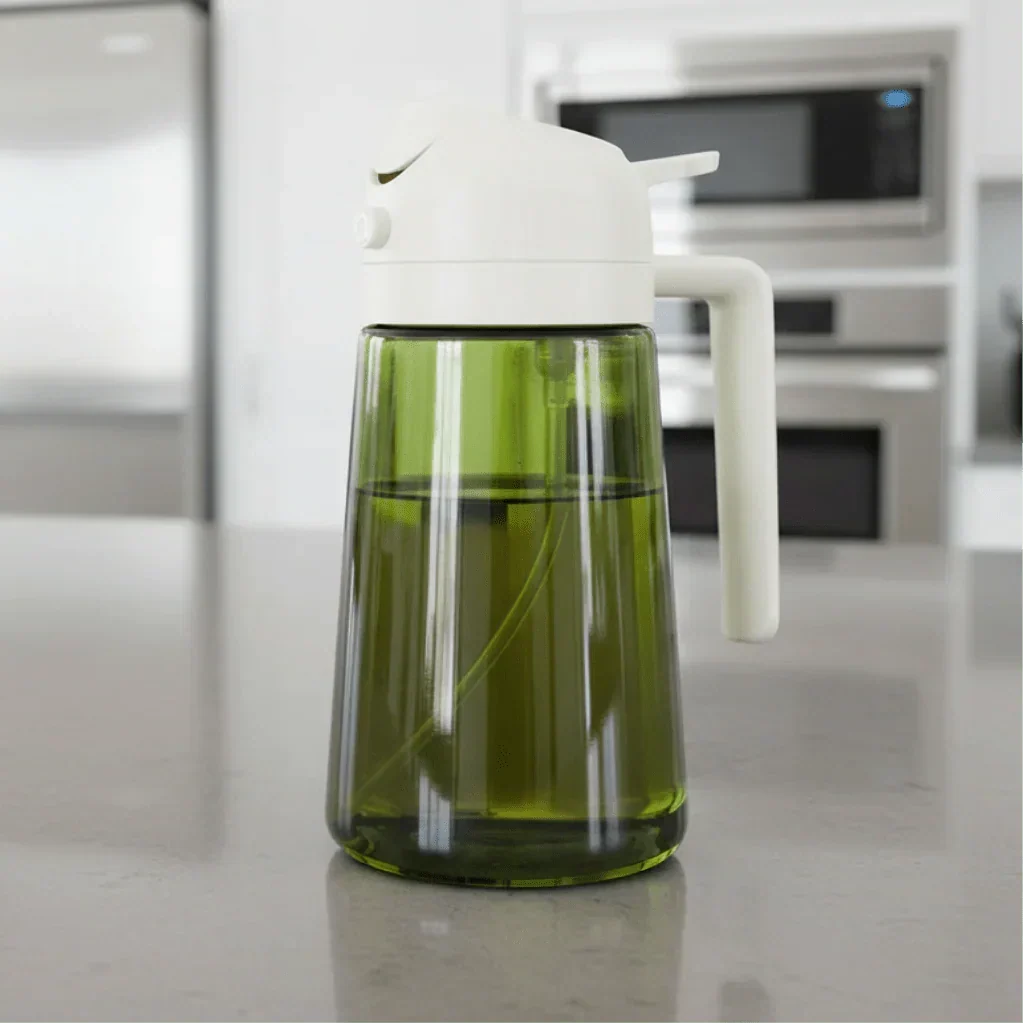 NUTRIMIST – Healthy Cooking Oil Sprayer with Dark Glass Design