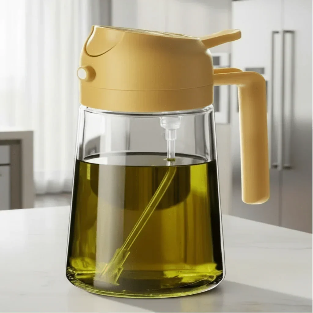 NUTRIMIST – Healthy Cooking Oil Sprayer with Dark Glass Design