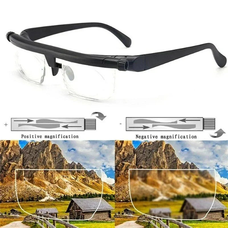 Optiflex Vision – Adjustable Focus Reading Glasses for Clear Vision