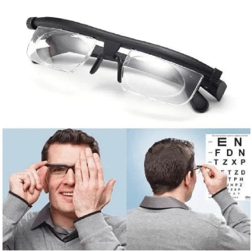 Optiflex Vision – Adjustable Focus Reading Glasses for Clear Vision
