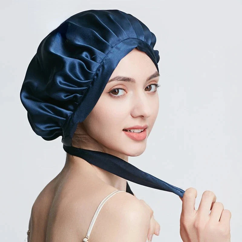 All-Night Silk Bonnet - Stays On All Night Guaranteed