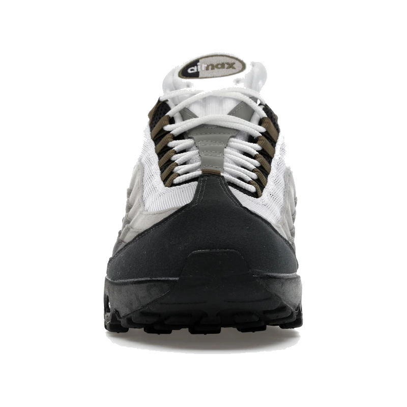 95 OG Big Bubble Black Medium Olive