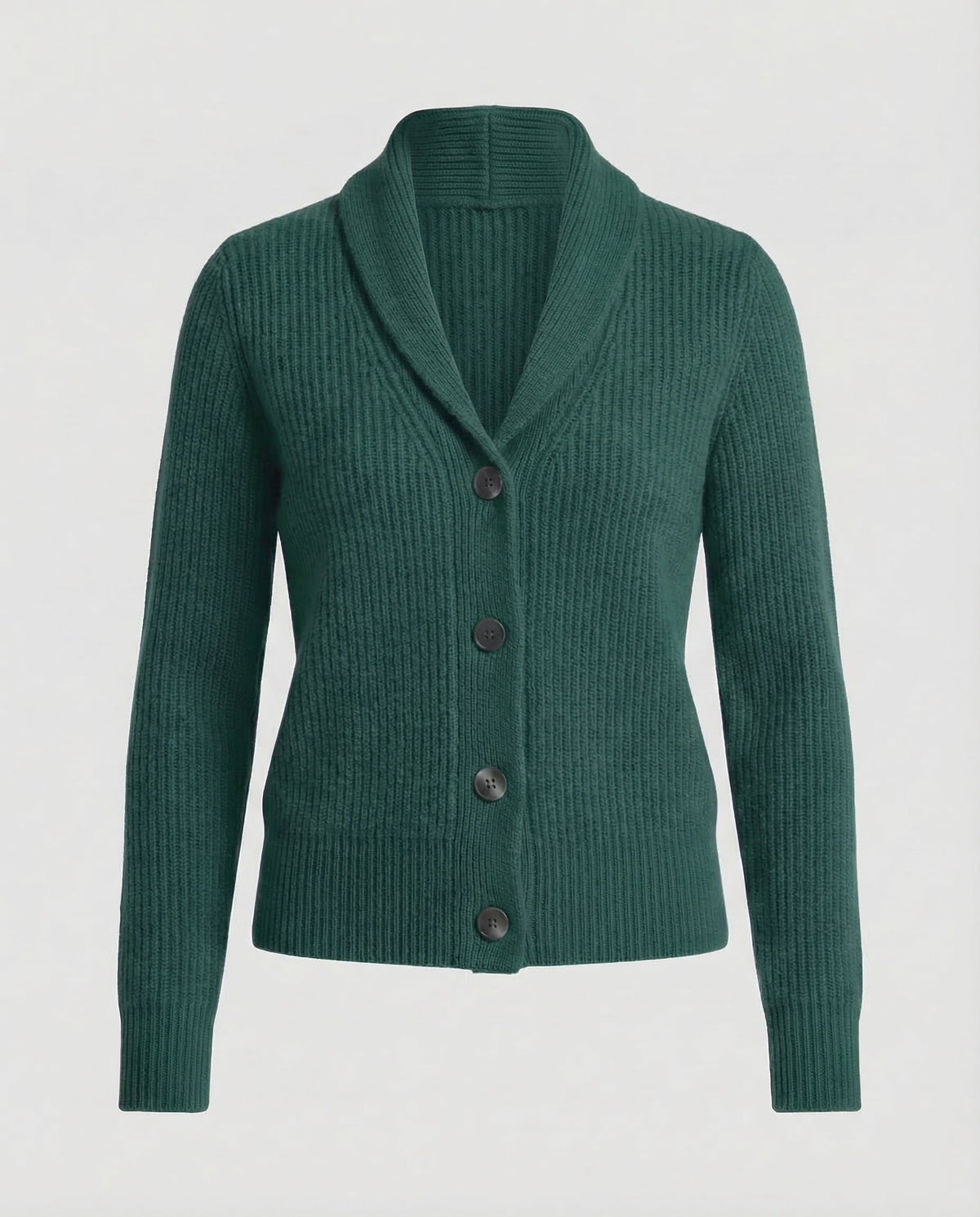 Women's Lapel Collar Knit Cardigan