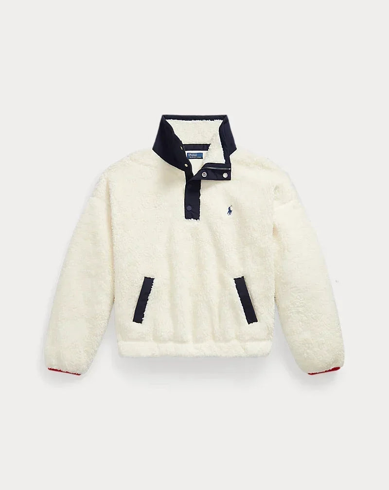 Faux Sherpa Bomber Jacket