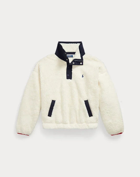 Faux Sherpa Bomber Jacket