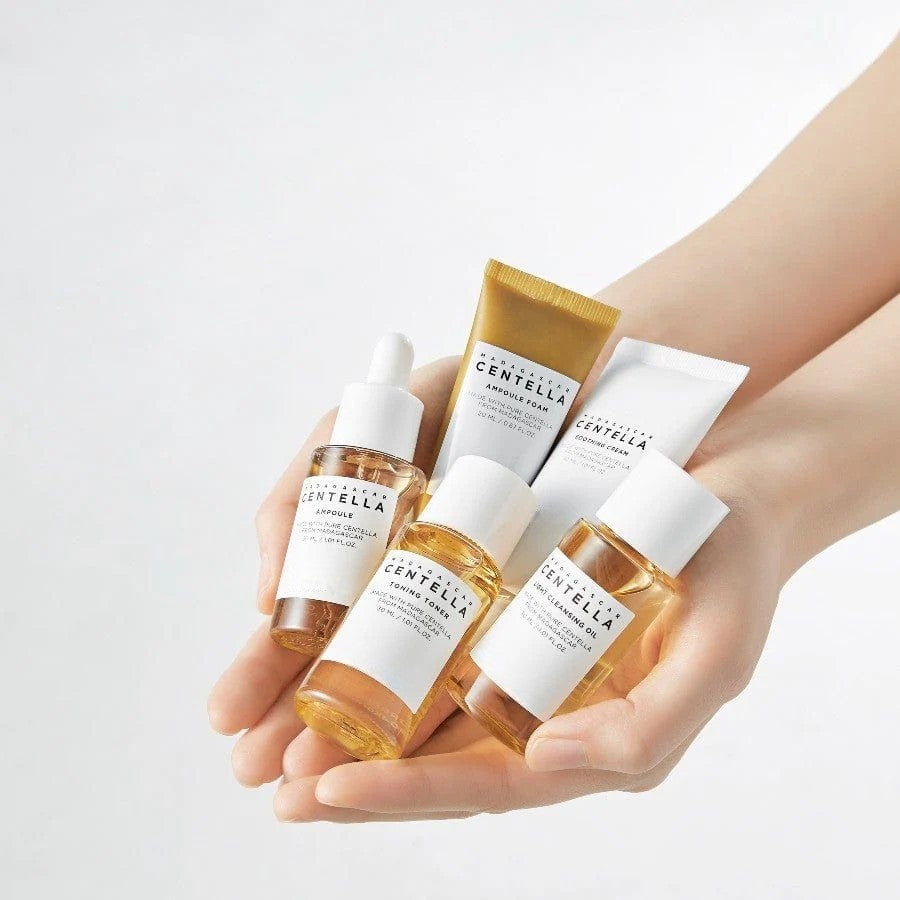 Madagascar Centella Travel Kit with Soothing Skincare Routine for All Skin Types