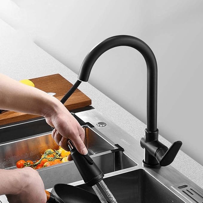 SWIFTFLOW – Modern Pull-Out Kitchen Faucet with Touch Sensor