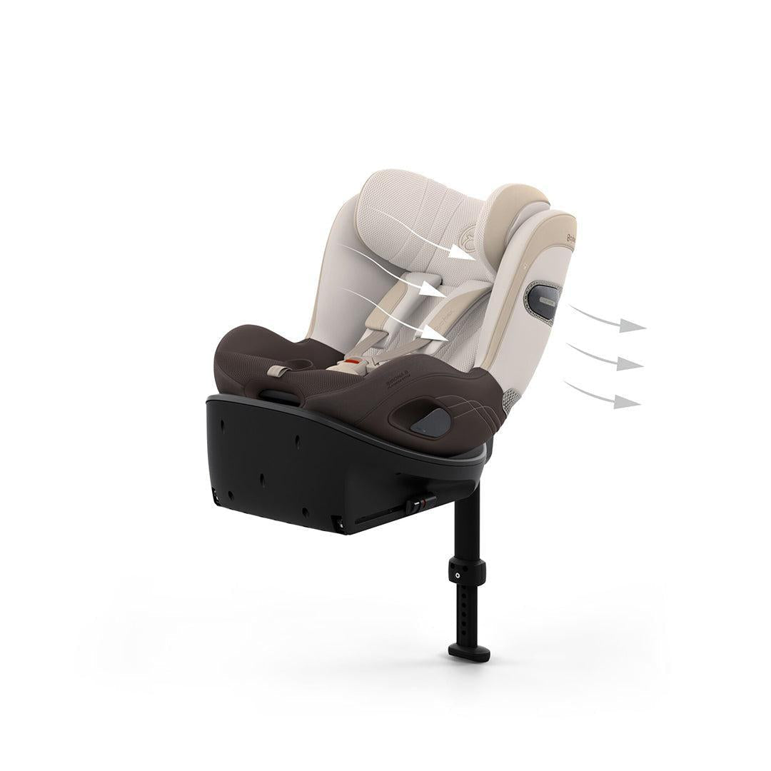 CYBEX Sirona S Style Car Seat - Amber Brown